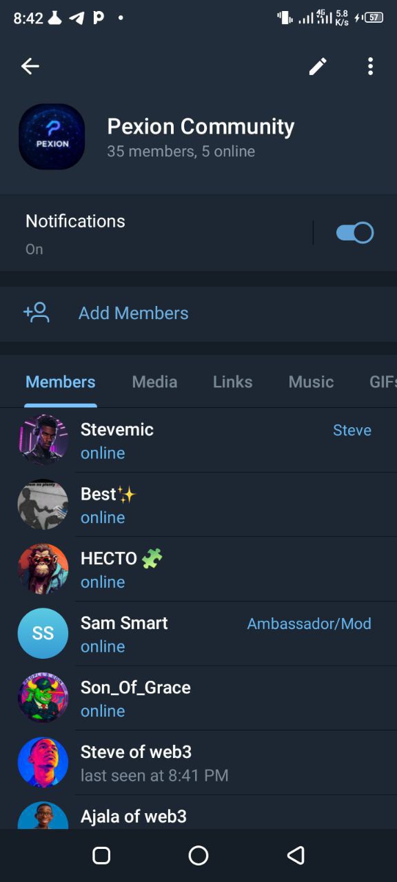 Pexion Community